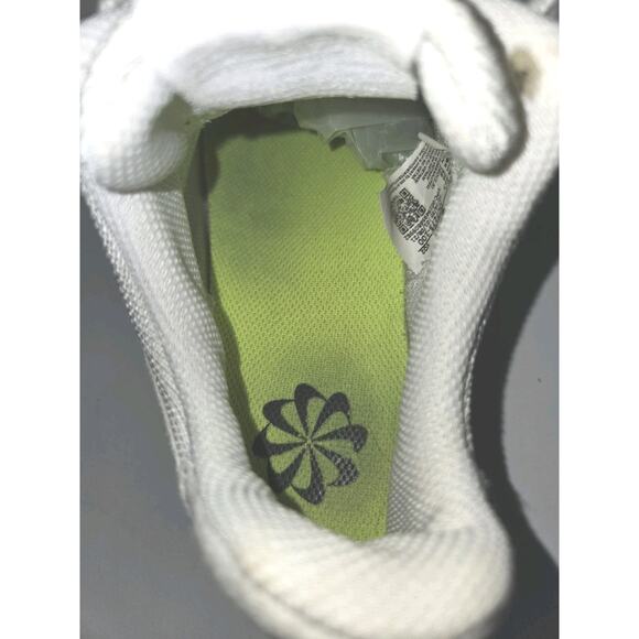 Nike AF1 Crater Flyknit White/White-Pure Platinum DC7273-100 Women's Size 9 - Picture 11 of 14